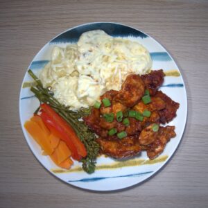 Gochujang Popcorn chicken